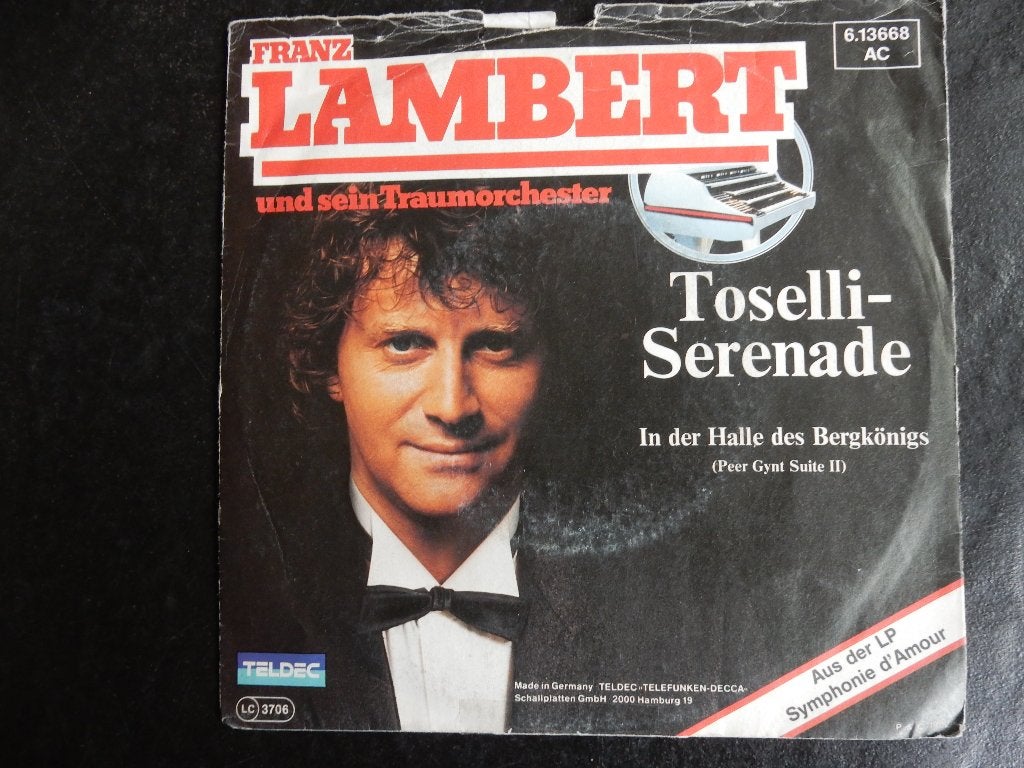 Franz Lambert - Toselli Serenade, Ophalen of Verzenden, Zo goed als nieuw, Pop
