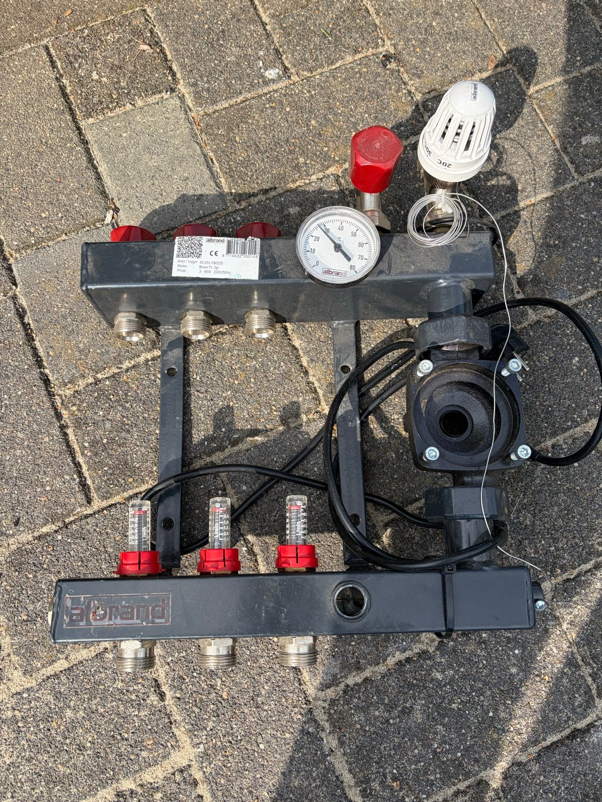 Vloerverwarmingsverdeler met Grundfos Alpha2 L pomp, Ophalen, Gebruikt, Overige typen