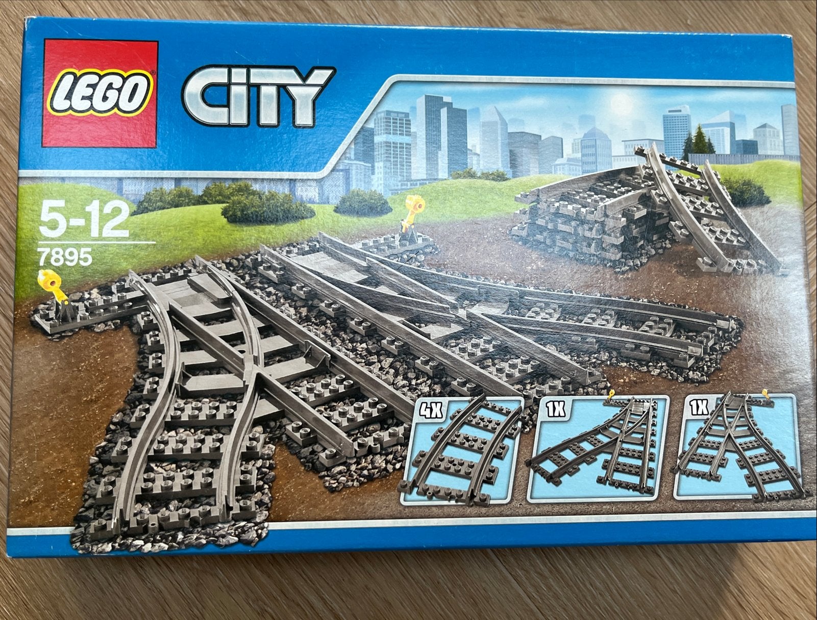 Lego City 7895 - Wissels en bochten - Complete set, Lego, Ophalen of Verzenden, Compleet, Complete set