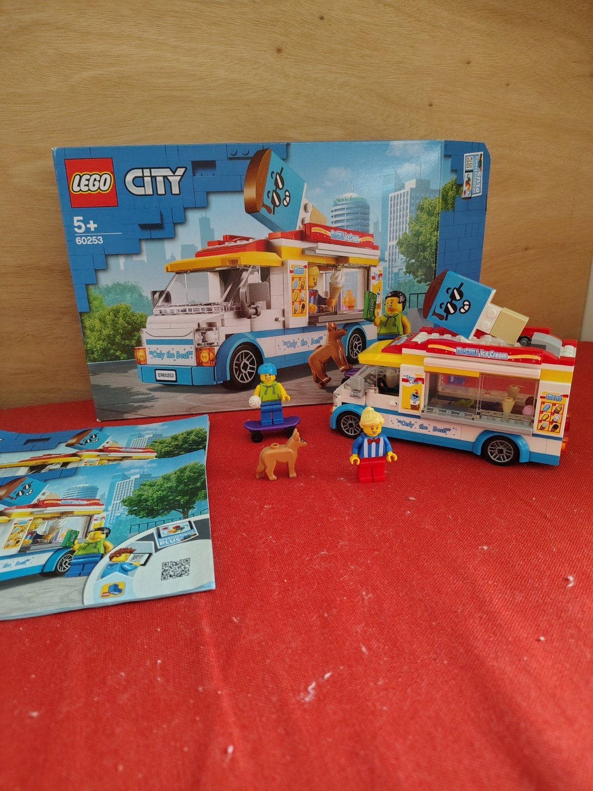 LEGO City IJscowagen 60253, compleet, City, Ophalen of Verzenden, Zo goed als nieuw, Complete set