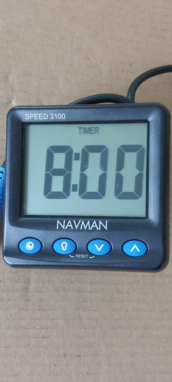 Navman 3100 speed klokje, Watersport en Boten, Ophalen of Verzenden, Zo goed als nieuw, Gps of Kompas