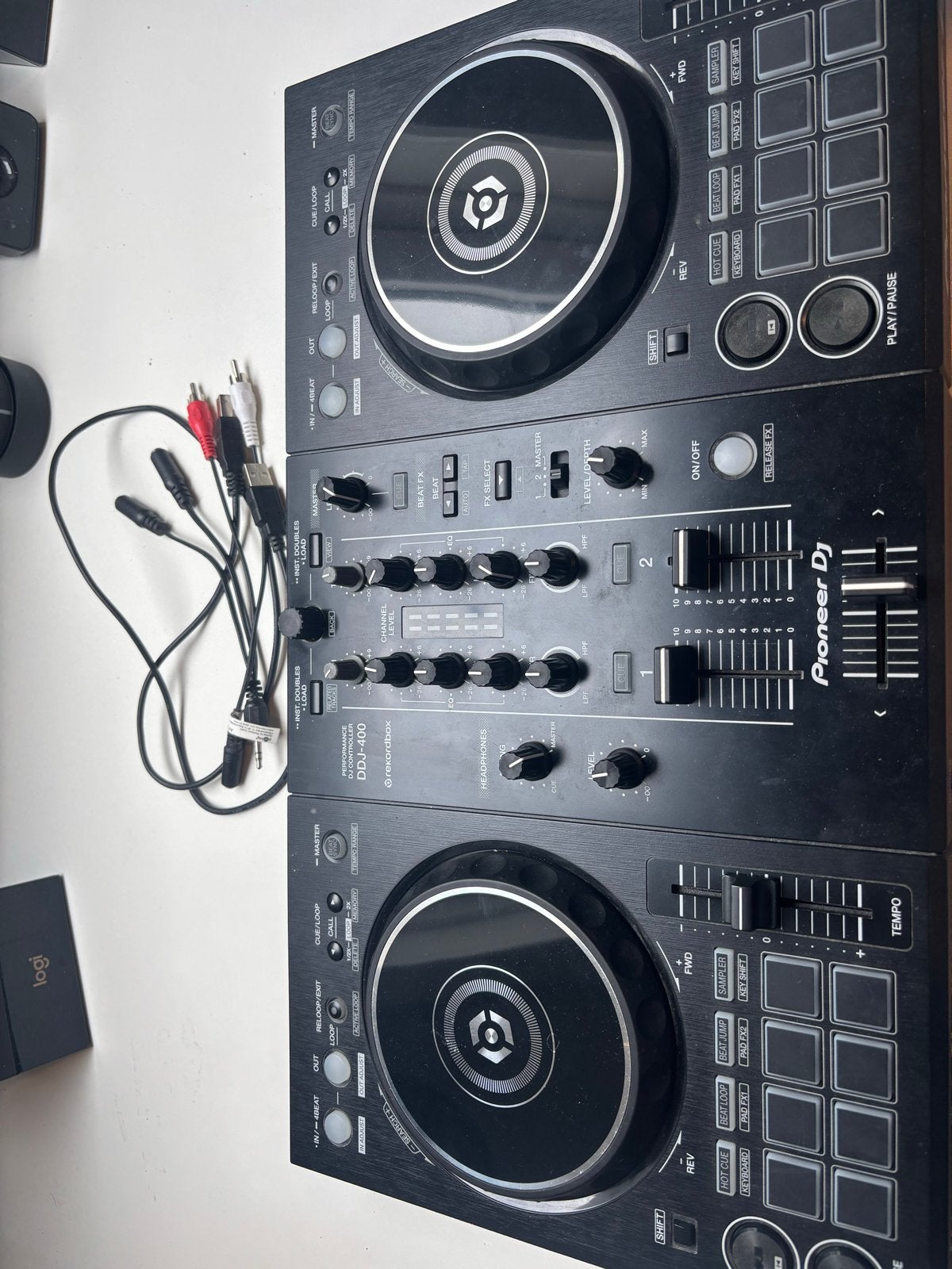 Pioneer DDJ-400 DJ Controller - Met rekordbox licentie, Ophalen of Verzenden, Zo goed als nieuw, Dj-set, Pioneer