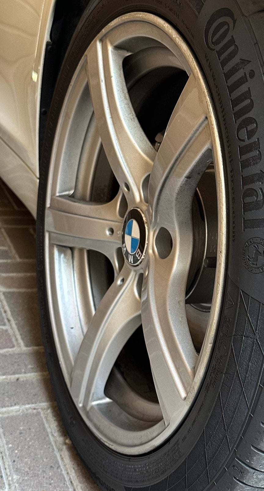 BMW style 290 225/45 R17 Continental ContiSportContact 5 SSR, Auto-onderdelen, Banden en Velgen, Ophalen, Gebruikt, Banden en Velgen