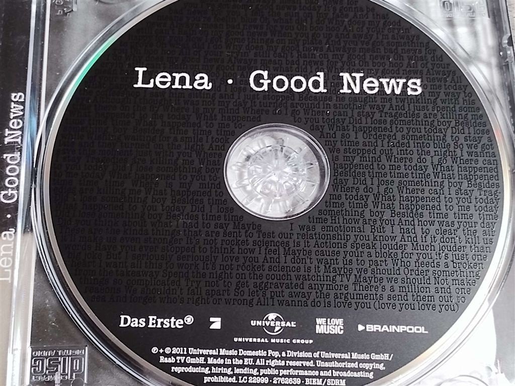 Lena - Good News, Ophalen of Verzenden, Gebruikt, Pop