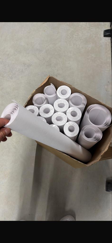 Rasch Behangrollen, Ophalen of Verzenden, Minder dan 10 m², Wit