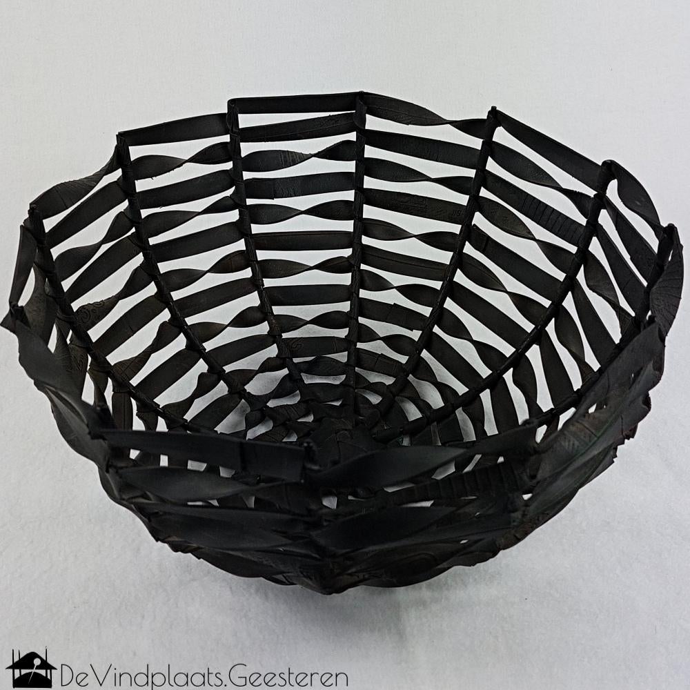 Recycle mand of fruitschaal van fietsbinnenband, Ophalen of Verzenden