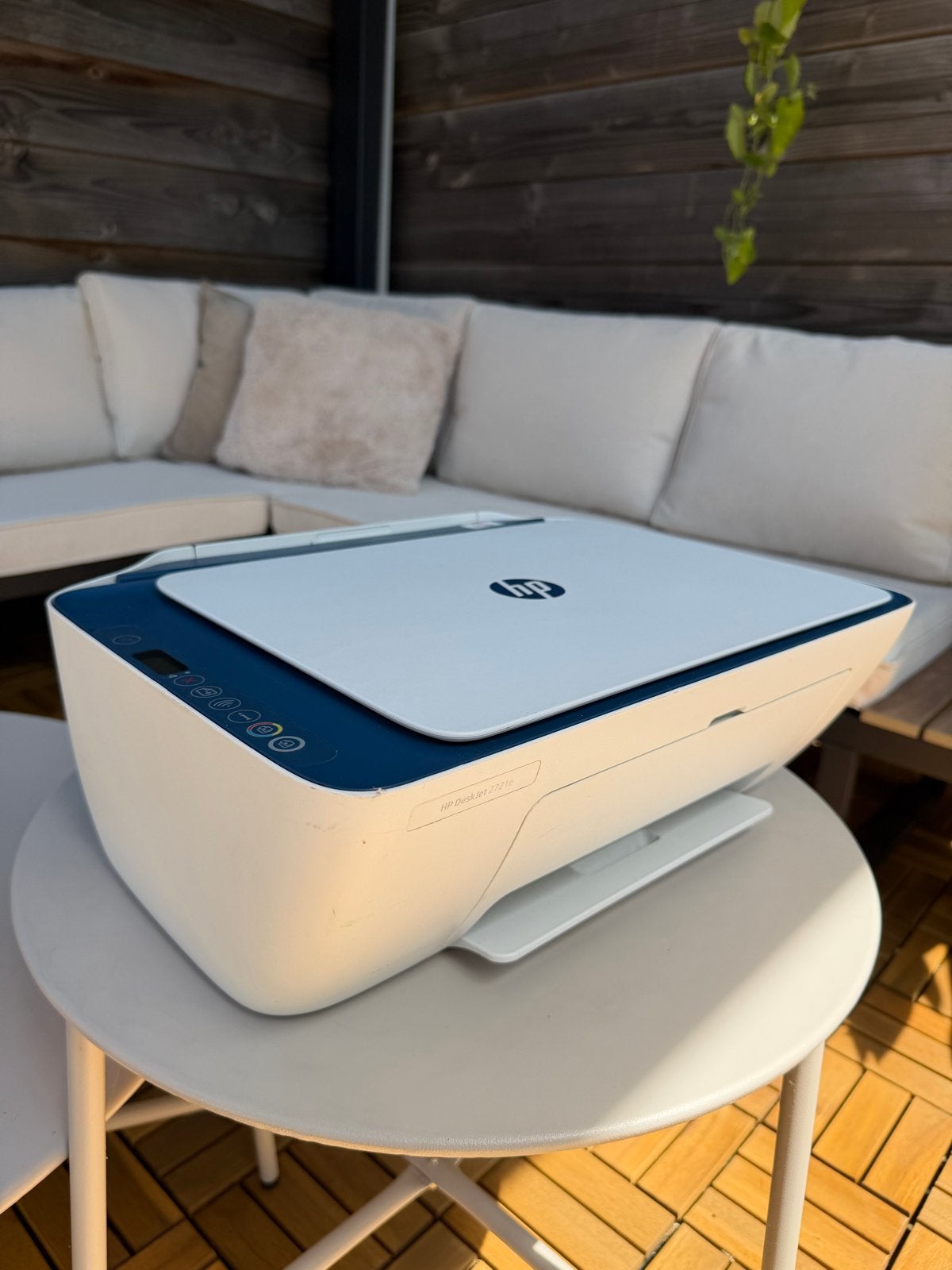 HP DeskJet 2721e All-in-One Printer - Zo goed als nieuw, Computers en Software, Printers, Inkjetprinter, All-in-one, Kleur printen