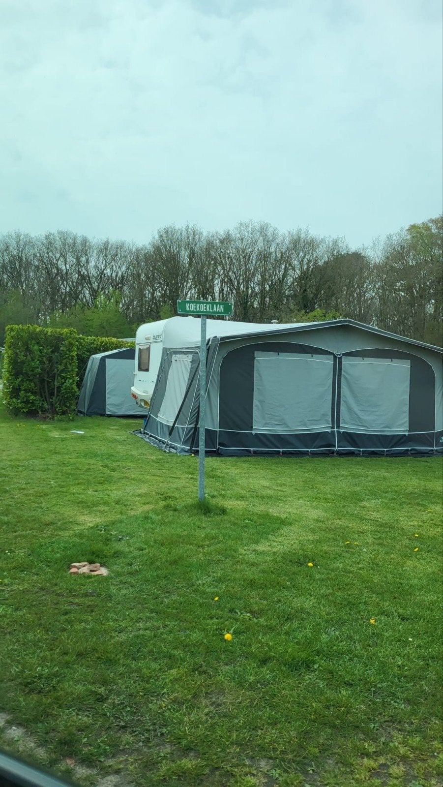 Dorema President voortent - compleet met stalen frame, Caravans en Kamperen, Ophalen, Zo goed als nieuw, Tot en met 4