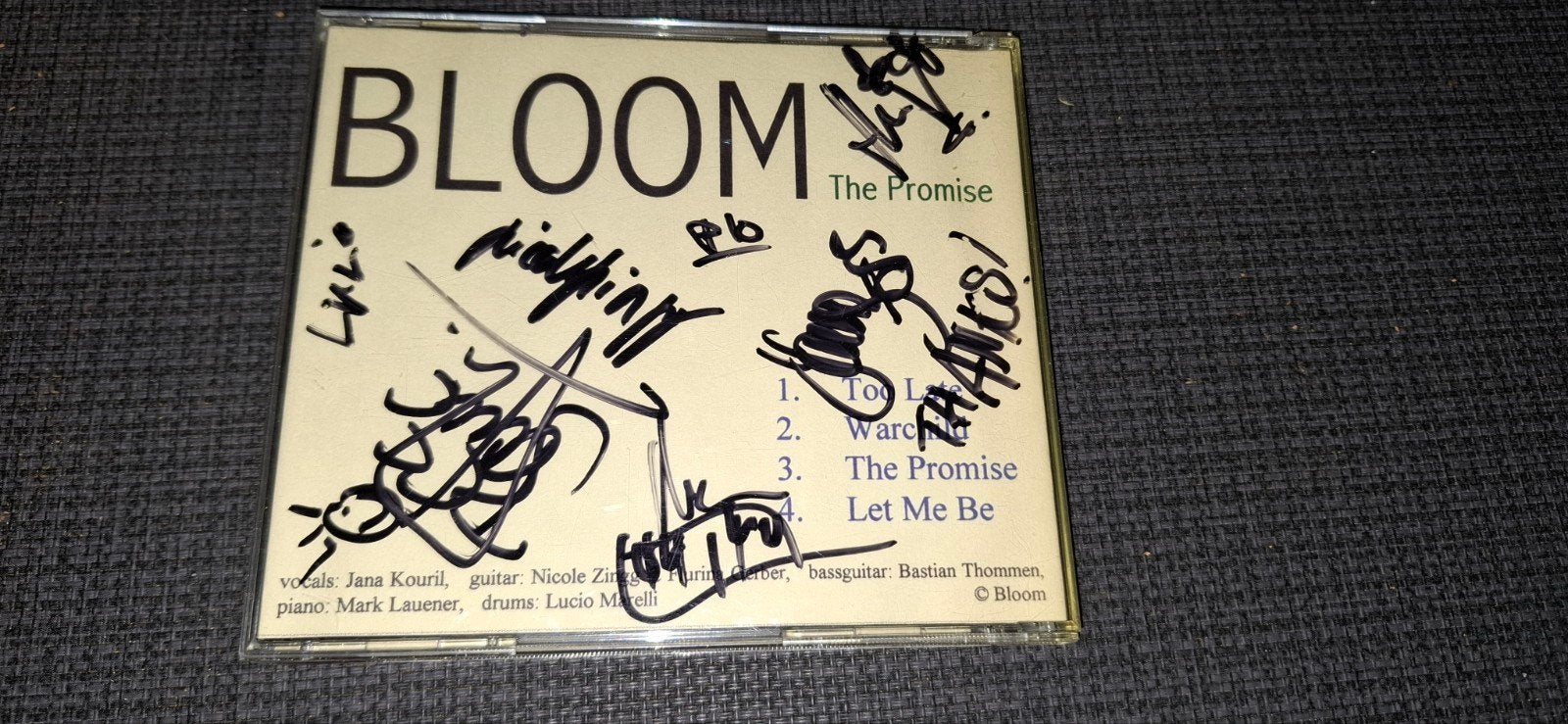Bloom cd met handtekeningen, Ophalen of Verzenden