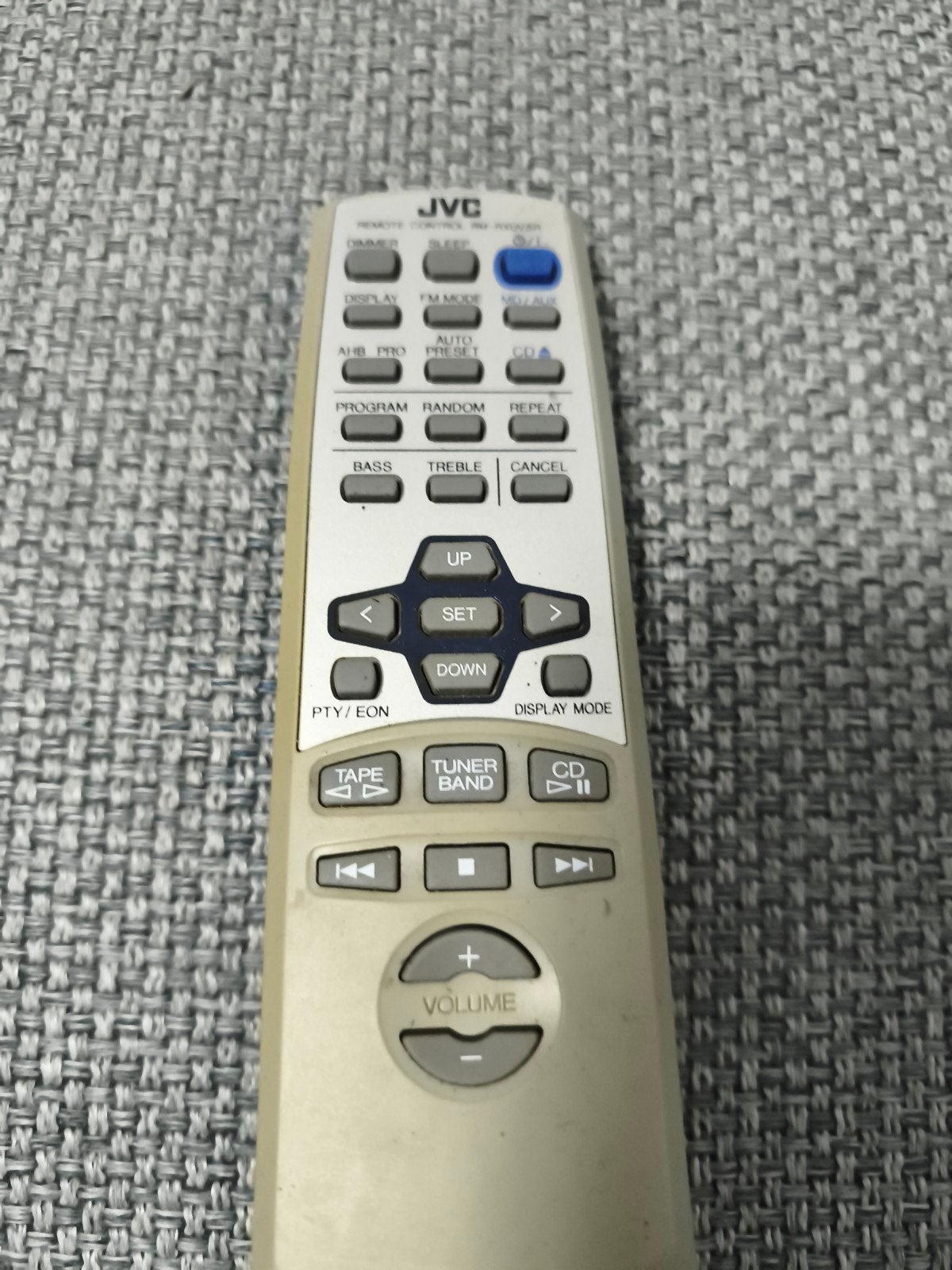 JVC Afstandsbediening voor Audio/Video Systemen, Ophalen of Verzenden, Gebruikt, Origineel, Mediaspeler