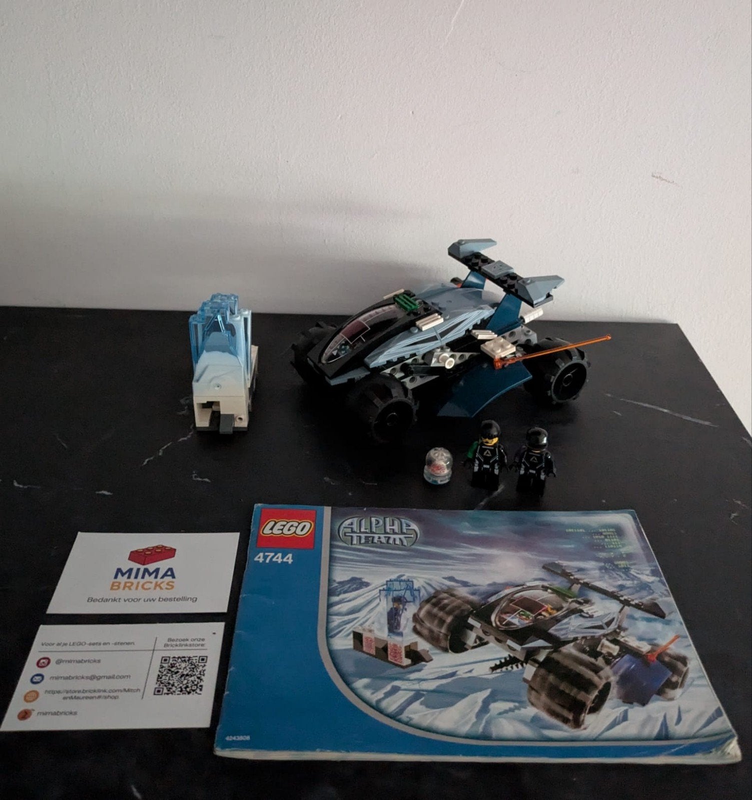 Lego Alpha Team 4744 - Complete set met minifiguren, Ophalen of Verzenden, Lego, Lego, Lego