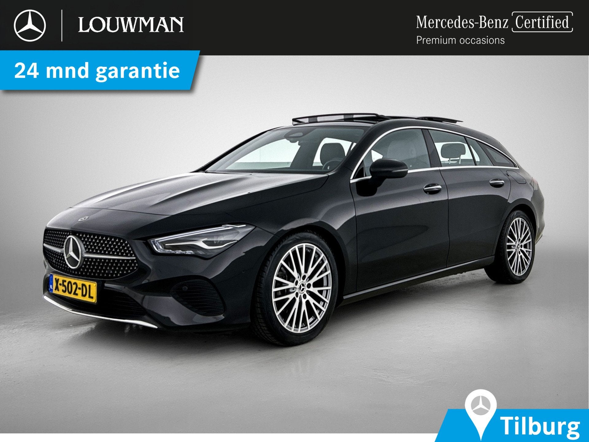 Mercedes-Benz CLA-Klasse Shooting Brake 180 Luxury Line | Ac, Auto's, Gebruikt, 4 cilinders, Hybride Elektrisch/Benzine, 1332 cc