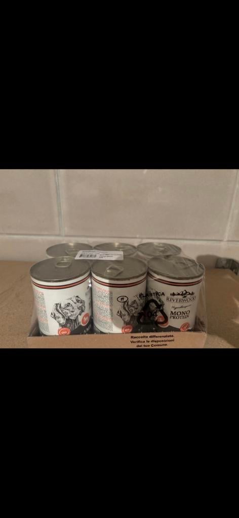 Riverwood natvoer blikken sixpacks, Dieren en Toebehoren, Dierenvoeding, Ophalen, Kat