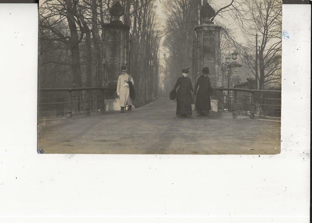 Den Haag Huis ten Bosch met HM Kon Moeder dec 1816 Fotokaart, Ophalen of Verzenden, Voor 1920, Gelopen, Zuid-Holland
