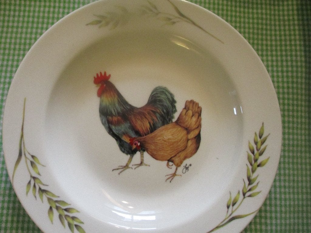 Jet by ter Steege Chicken Together diepe borden., Nieuw, Ophalen of Verzenden, Bord(en), Overige stijlen