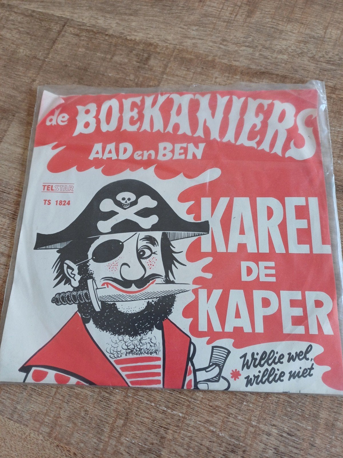 De Boekaniers - Karel de Kaper / Willie Wel, Willie Niet, Gebruikt, 7 inch, Ophalen of Verzenden, EP
