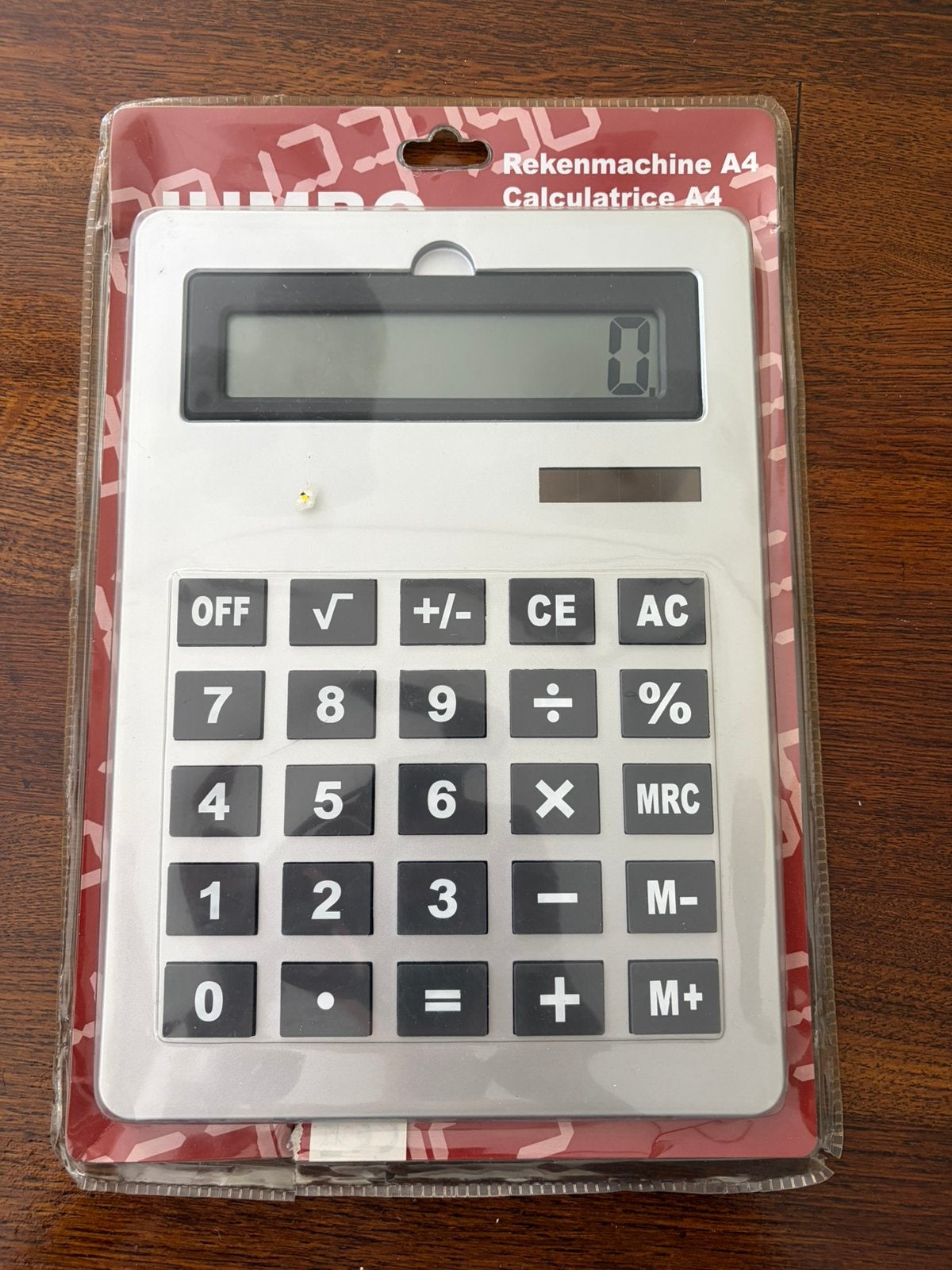 Ketonic A4 Rekenmachine / Jumbo Calculator – Nieuw, Verzenden, Nieuw