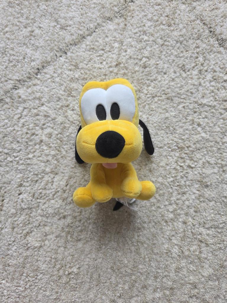 Disney Pluto hond, Disney, Zo goed als nieuw, Meerkleurig, Klein (minder dan 20 cm)