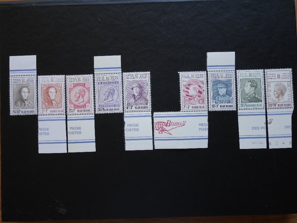Belgica 1972-Mooie kleine verzameling, Postzegels en Munten, Ophalen of Verzenden, Postfris, Postfris, Overig