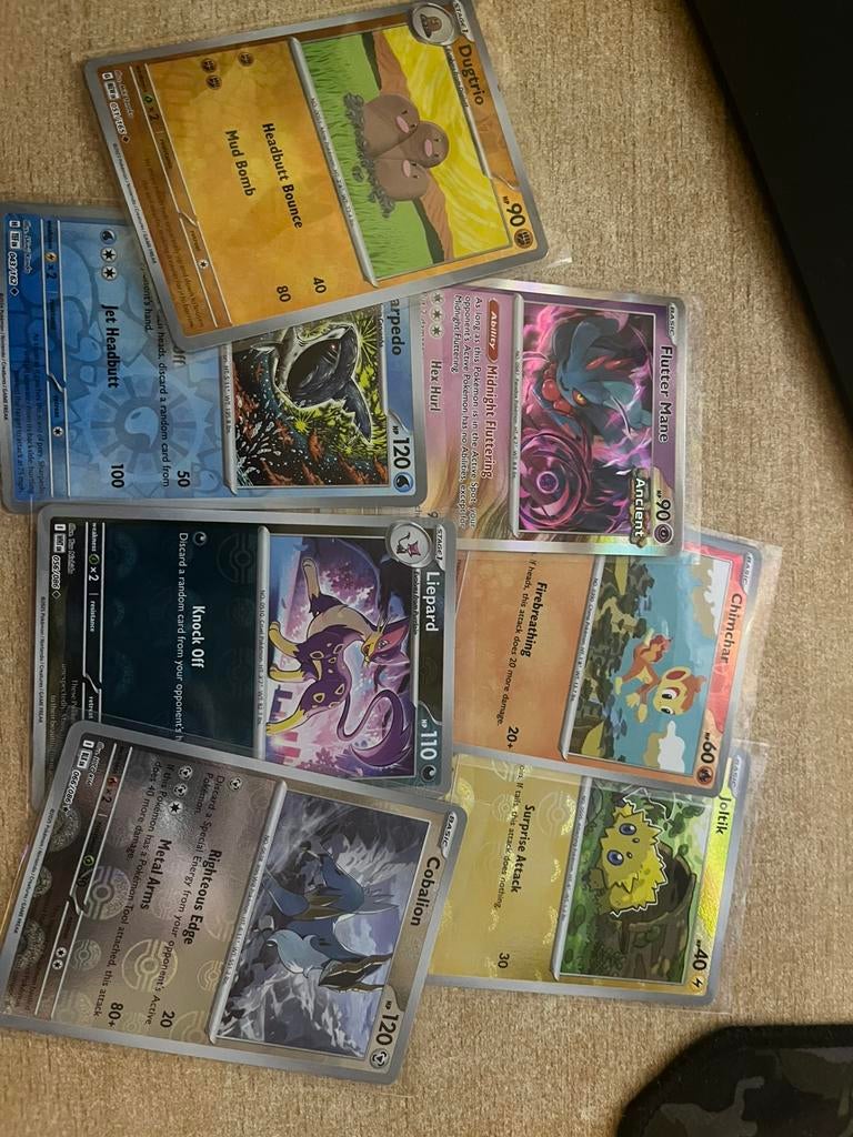 Pokémon kaarten, Ophalen, Zo goed als nieuw, Meerdere kaarten