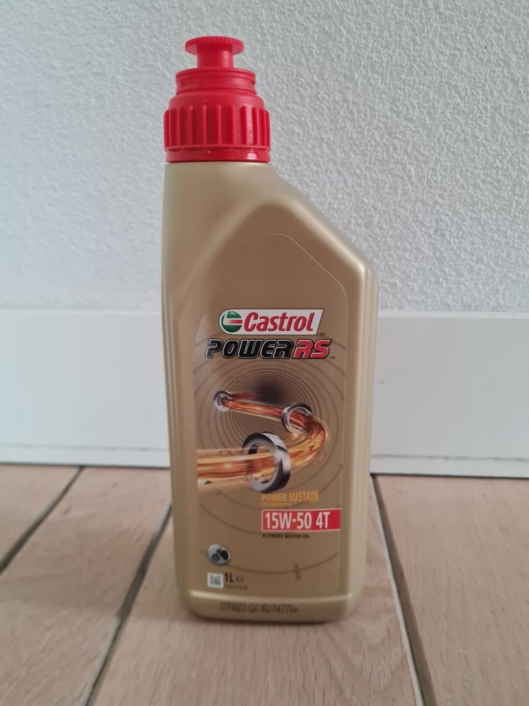 Castrol Power RS 15w50 4t motor olie, nieuw, Ophalen of Verzenden
