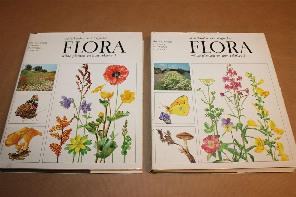 Nederlandse Oecologische Flora Deel 1 & 2 — Wilde Planten, Boeken, Ophalen of Verzenden, Gelezen, Bloemen, Planten en Bomen