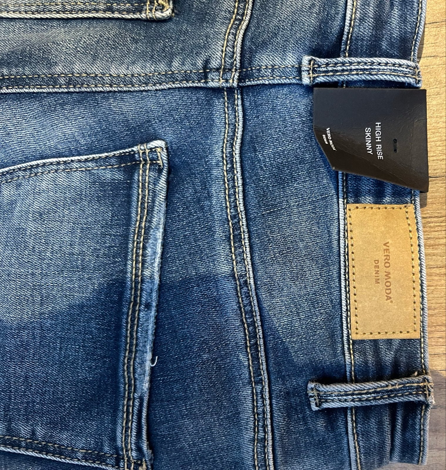Vero Moda High Rise Skinny Jeans - Nieuw met kaartjes, Verzenden, Nieuw, Blauw, W28 - W29 (confectie 36)