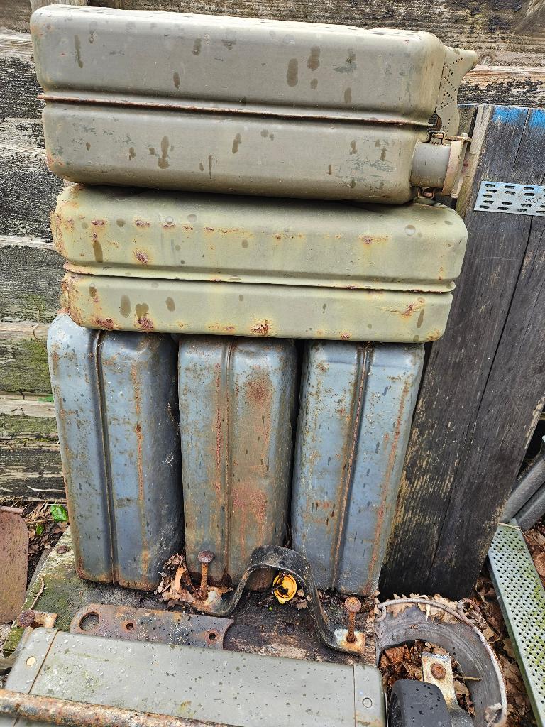 5 leger jerrycans, Ophalen, Landmacht, Nederland, Overige typen