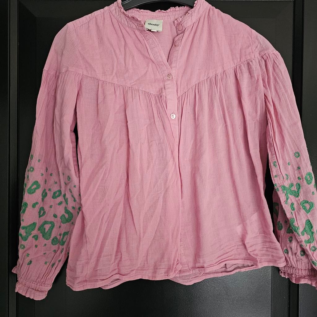 Leuke zomerse blouse van shoeby 146 152, Ophalen of Verzenden, Zo goed als nieuw, Meisje, Overhemd of Blouse