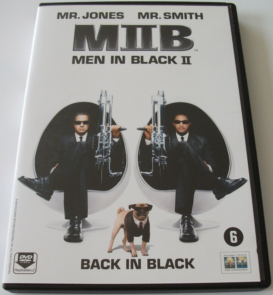 Dvd *** MEN IN BLACK II *** Back in Black, Nederlands, Ophalen of Verzenden, Zo goed als nieuw, Vanaf 6 jaar