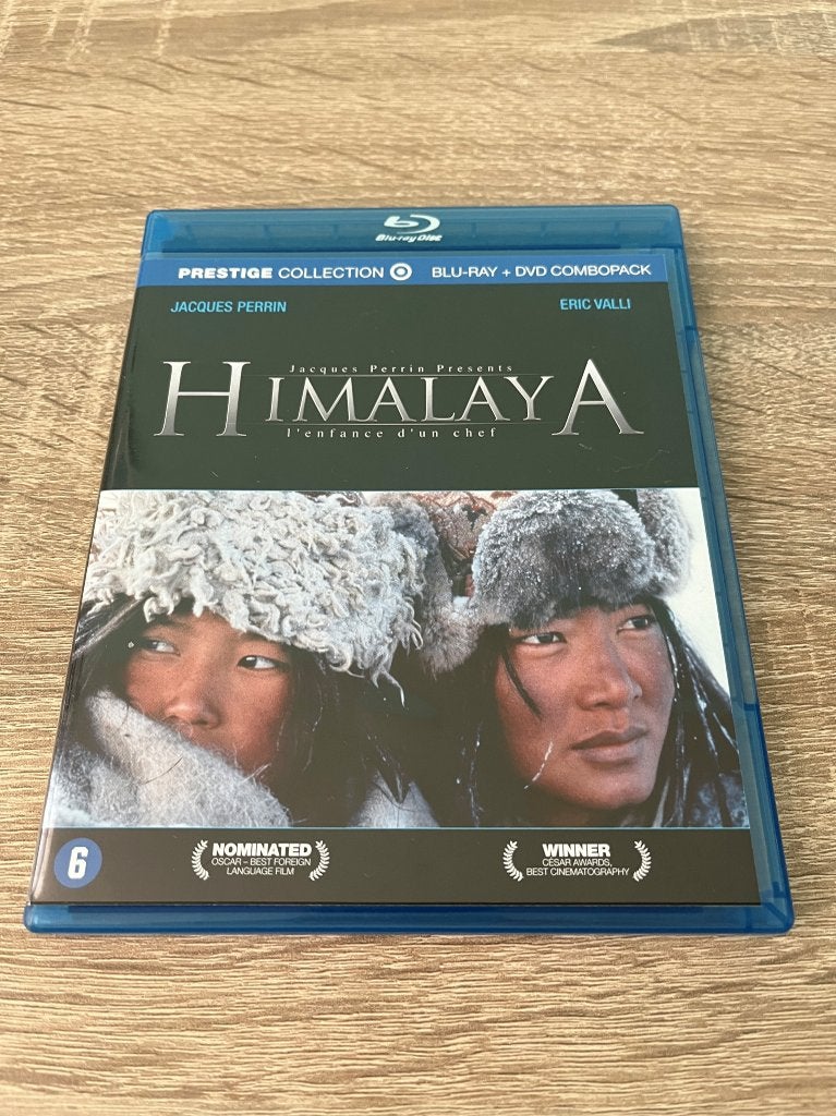 Blu-ray + Dvd Himalaya, Cd's en Dvd's, Blu-ray, Gebruikt, Drama, Blu-ray, Film, Vanaf 6 jaar, Nederlands, Inclusief DVD, Ophalen of Verzenden