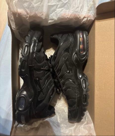 nike air max plus black, Zwart, Overige typen, Nike, Ophalen of Verzenden