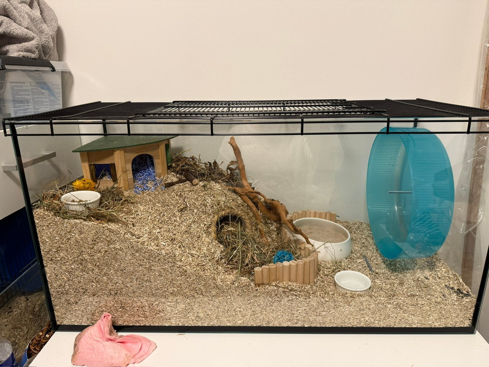 Ferplast Jerry 80, Dieren en Toebehoren, Knaagdieren en Konijnen | Hokken en Kooien, Kooi, Zo goed als nieuw, Muis, 75 tot 110 cm