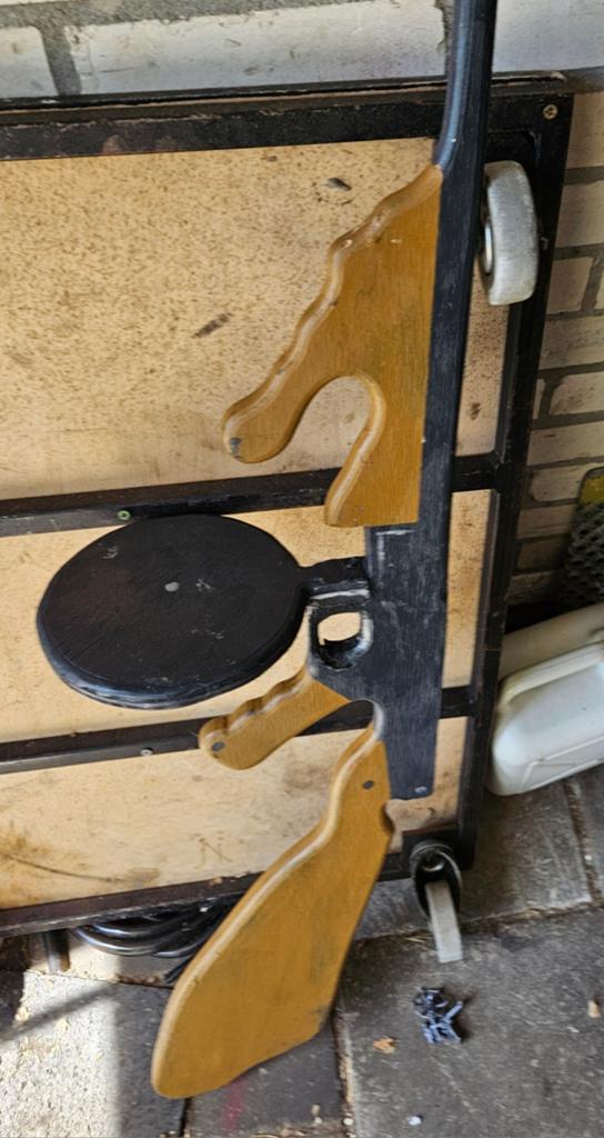Tommygun van hout, Ophalen of Verzenden
