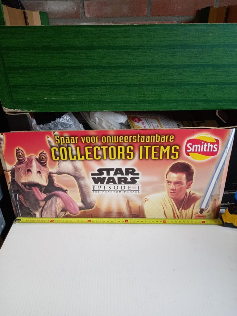 Star wars episode 1 reclame spaaractie van smiths, Verzamelen, Star Wars, Ophalen of Verzenden, Gebruikt, Overige typen