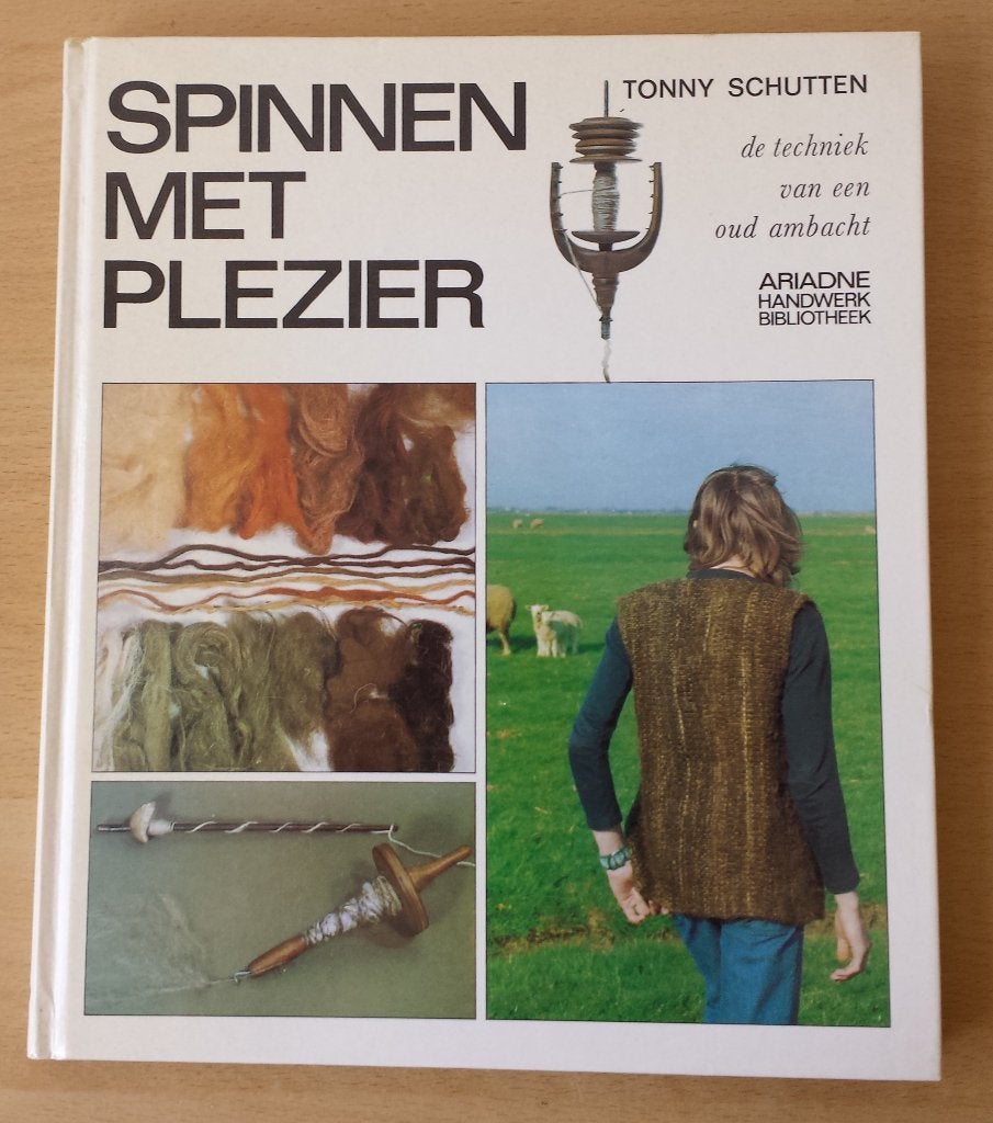 Spinnen met Plezier - Tonny Schutten - 1976, Hobby en Vrije tijd, Spinnewielen en Spinnen, Gebruikt, Overige typen, Ophalen of Verzenden