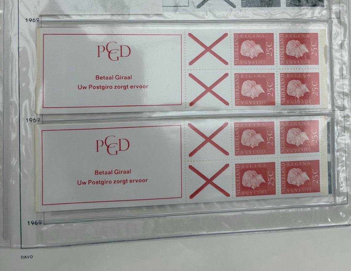 Nederlandse Postzegelboekjes - Jaren '60, Postzegels en Munten, Postzegels | Nederland, Ophalen of Verzenden, Na 1940, Gestempeld