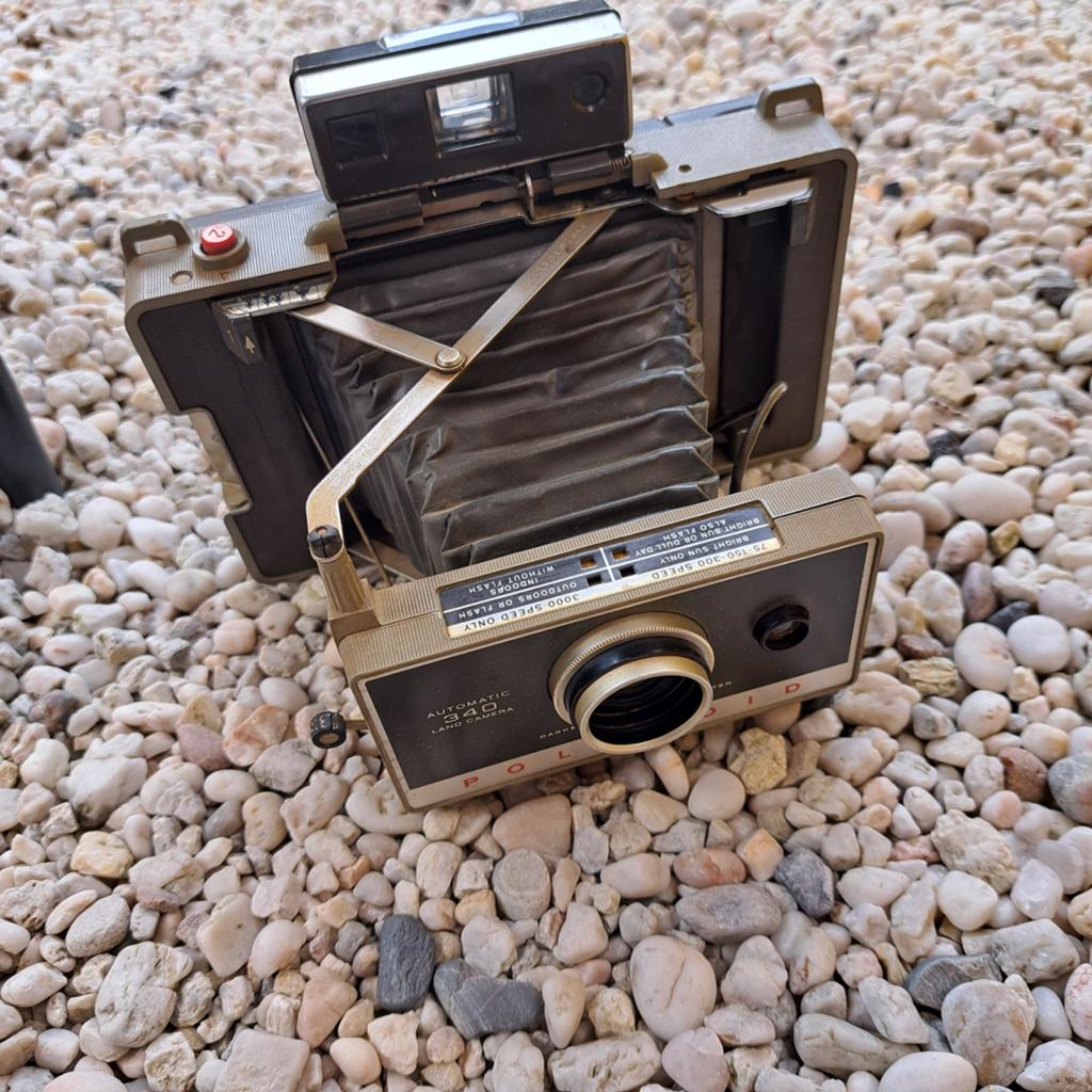 Vintage Polaroid Automatic 340 Land Camera, Ophalen of Verzenden, Gebruikt, Polaroid, Polaroid
