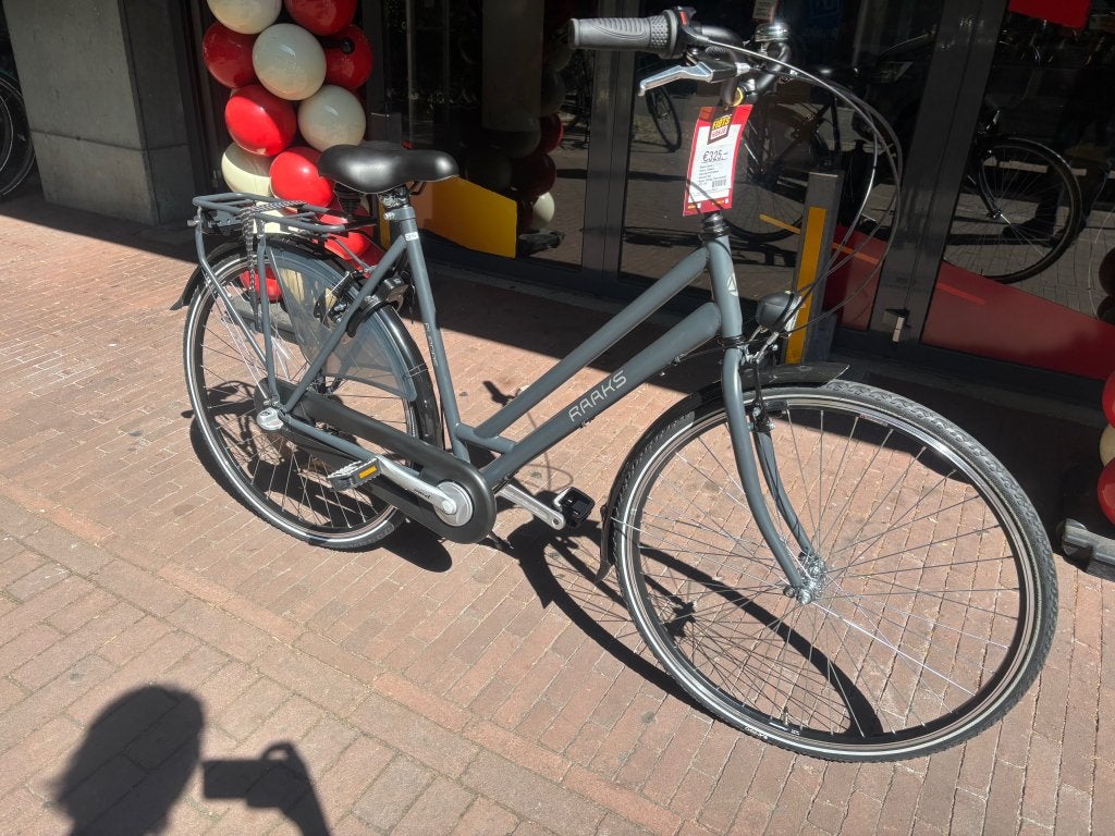 Fietshokje raaks: raaks furore n3 damesfiets nieuw!!, Velgrem, Versnellingen, Niet ingevuld, Nieuw
