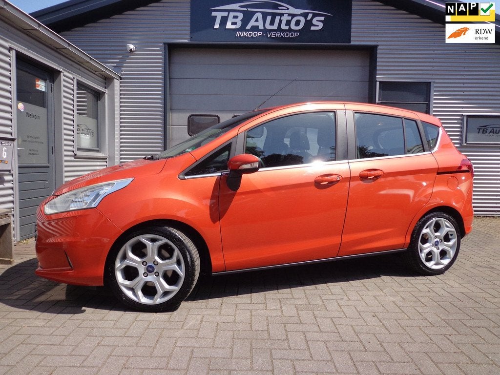 Ford B-Max 1.0 EcoBoost Titanium ! AIRCO / PANORAMADAK !, Auto's, Ford, Bedrijf, Te koop, B-Max, ABS, Airbags, Airconditioning