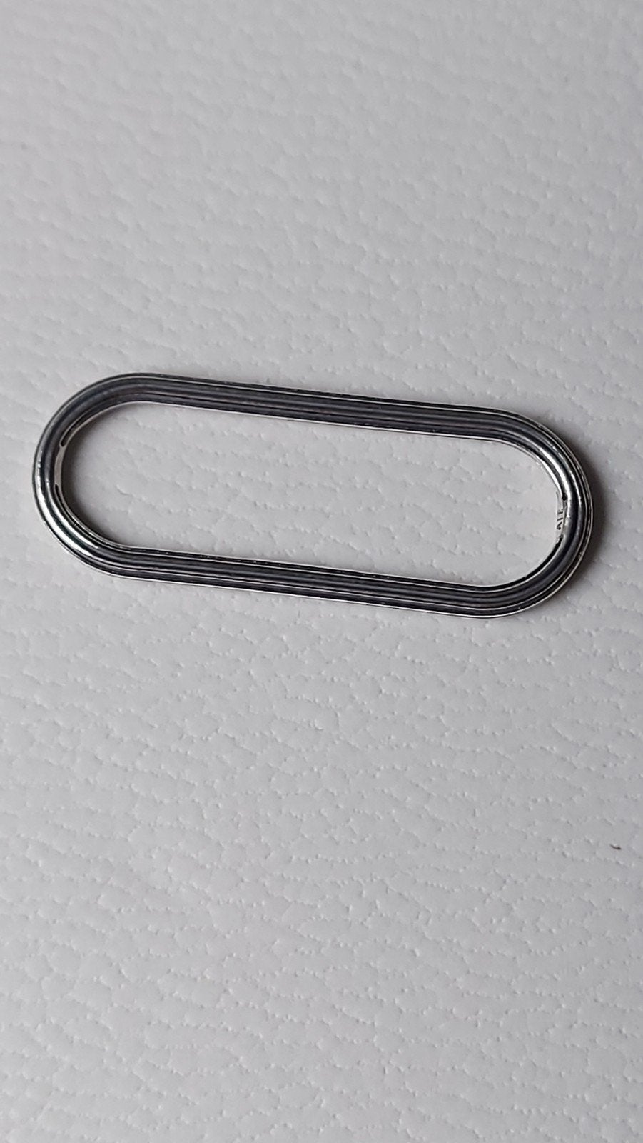 Originele Pandora Me bedel grote zilveren schakel, Ophalen of Verzenden, Nieuw, Zilver, Pandora
