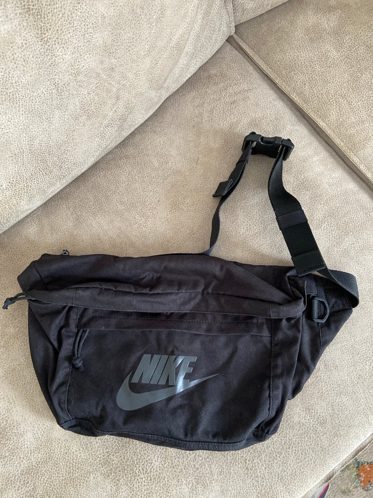 Nike heuptas/crossbody tas zwart, Ophalen of Verzenden, Zo goed als nieuw, Zwart, Overige merken