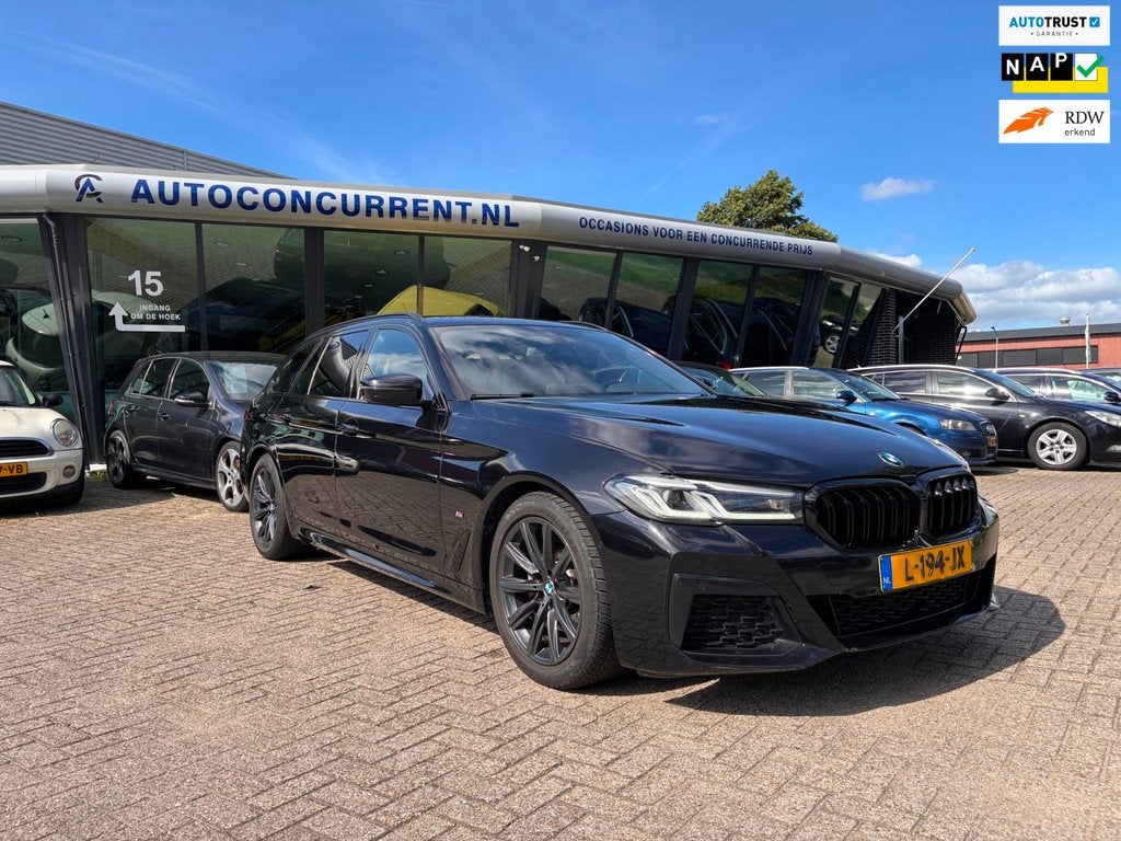 BMW 5-serie Touring 520i High Executive Edition M-pakket, Ca, Auto's, BMW, Bedrijf, Te koop, 5-Serie, ABS, Airbags, Airconditioning