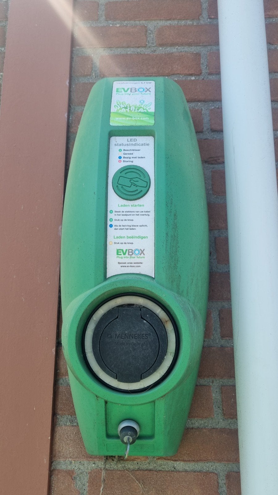 EVBox Laadpaal voor Elektrische Voertuigen, Auto diversen, Laadpalen, Ophalen, Gebruikt, Laadpaal