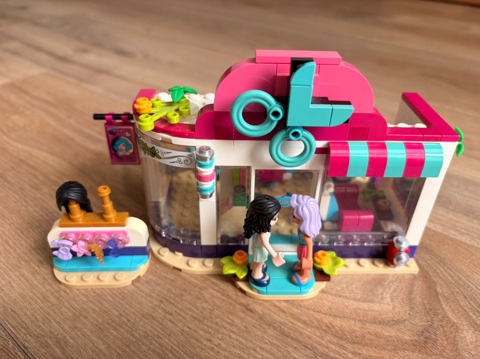 Lego Friends 41391 Heartlake city kapsalon, Ophalen of Verzenden, Zo goed als nieuw