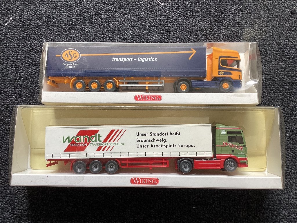 4 x Wiking Truck, Ophalen of Verzenden, Nieuw, Bus of Vrachtwagen, Wiking