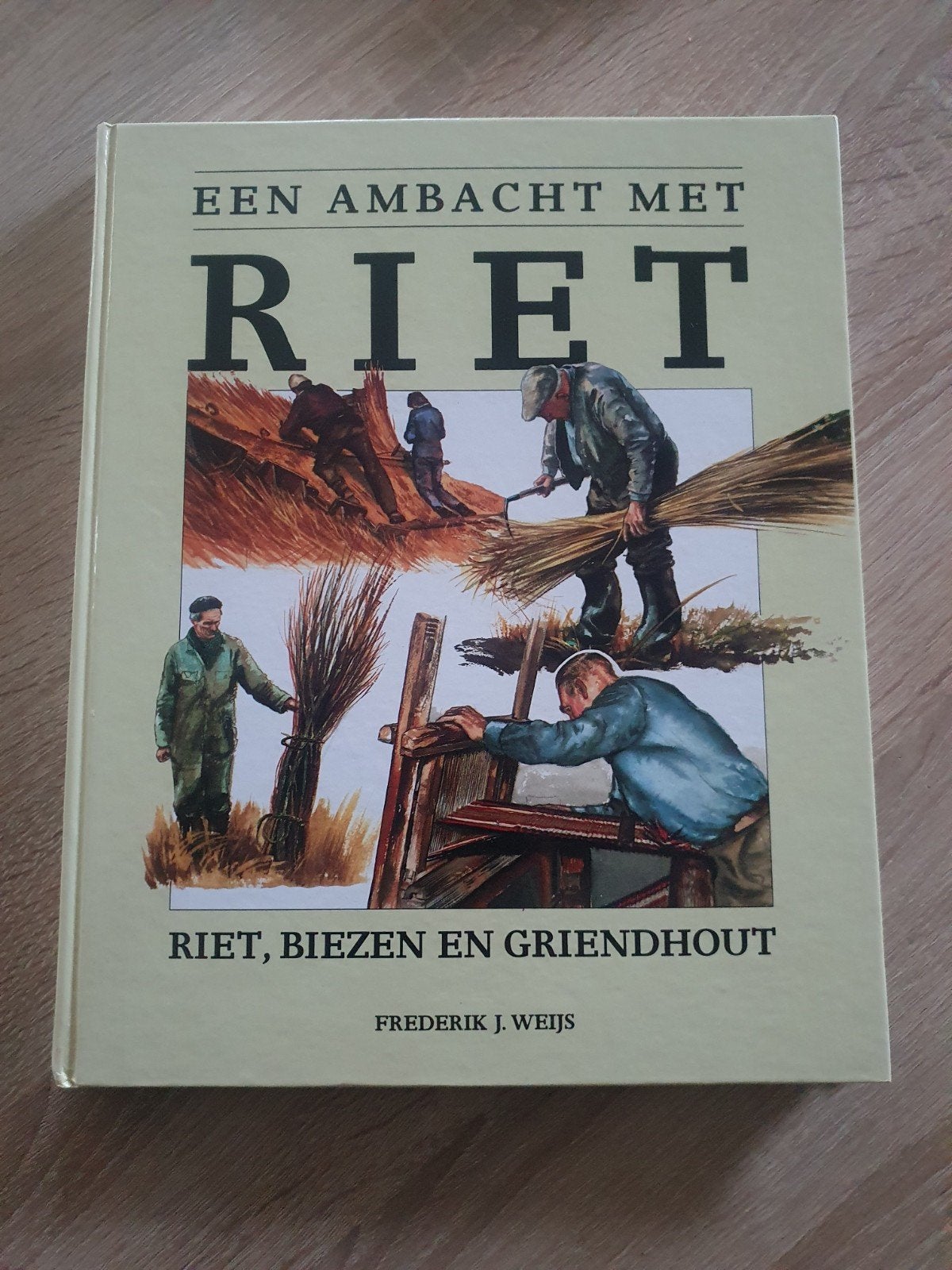 Een Ambacht met Riet - Frederik J. Weijs, Ophalen of Verzenden, Zo goed als nieuw, Frederik J. Weijs