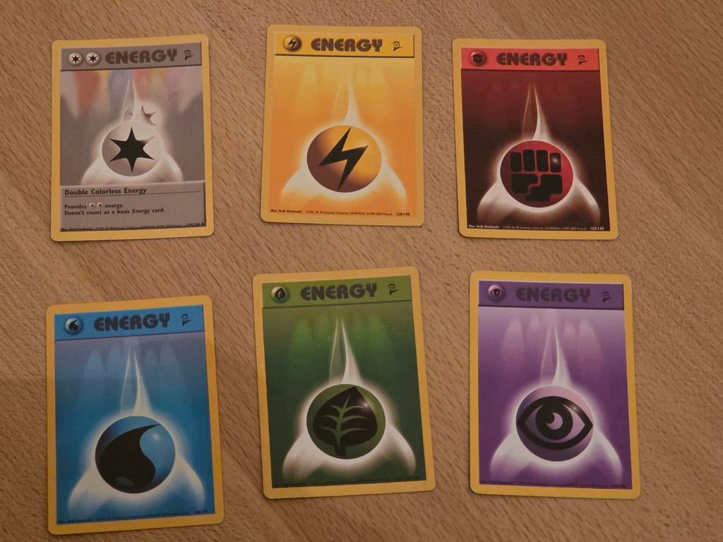 Pokemon Energy kaarten, Ophalen of Verzenden
