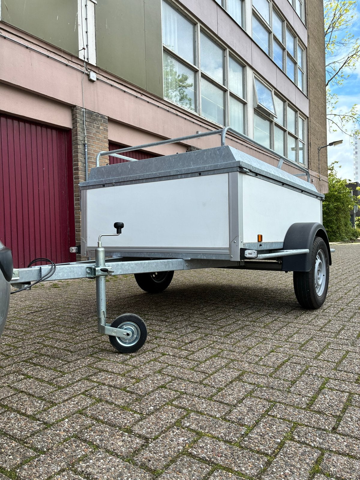 Power trailer bagagewagen in niewstaat 200x132,, Ophalen, Zo goed als nieuw