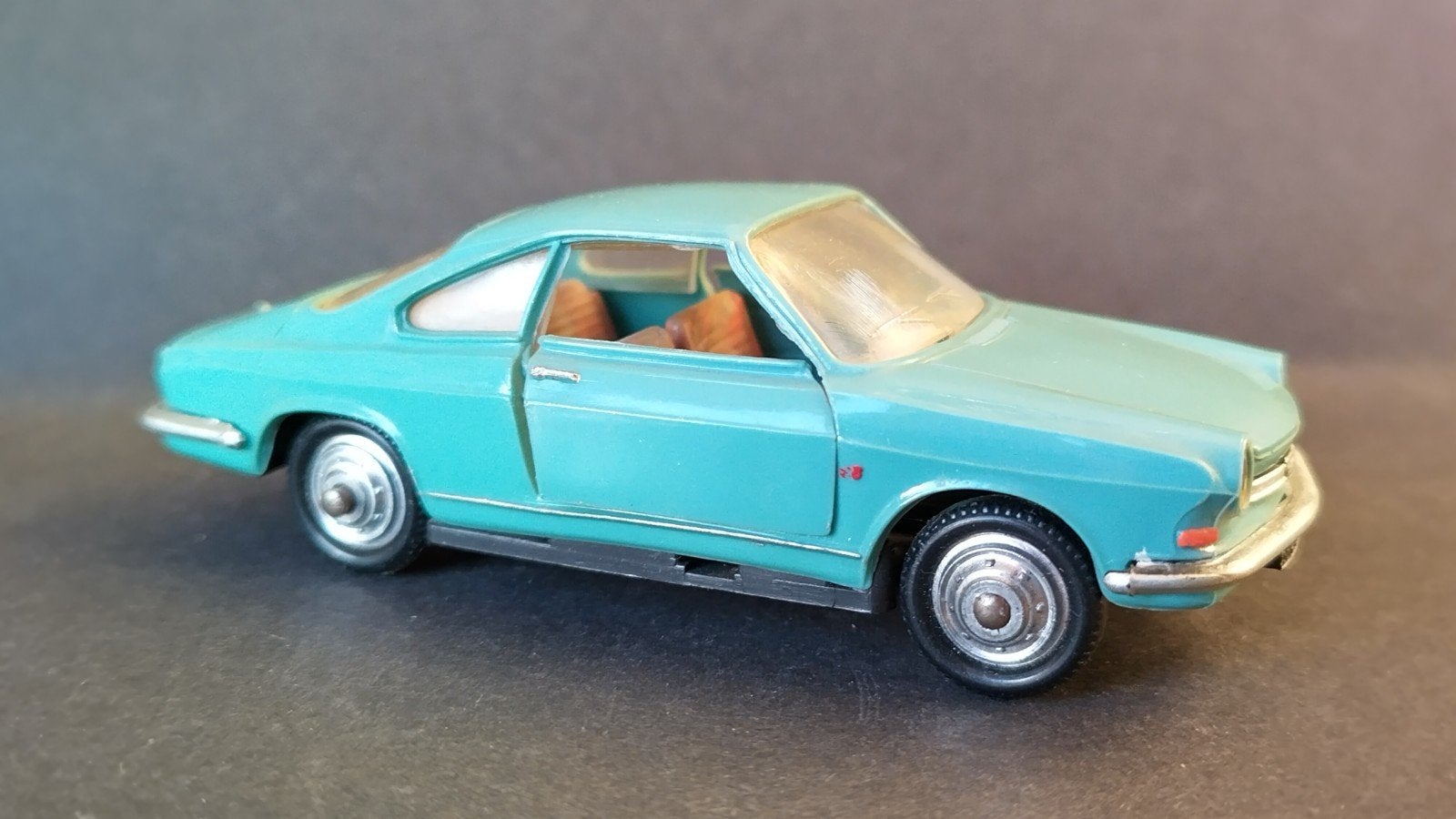 Simca Coupe 1000 1:43 Norev Plastique Pol, Auto, Verzenden, ., Norev